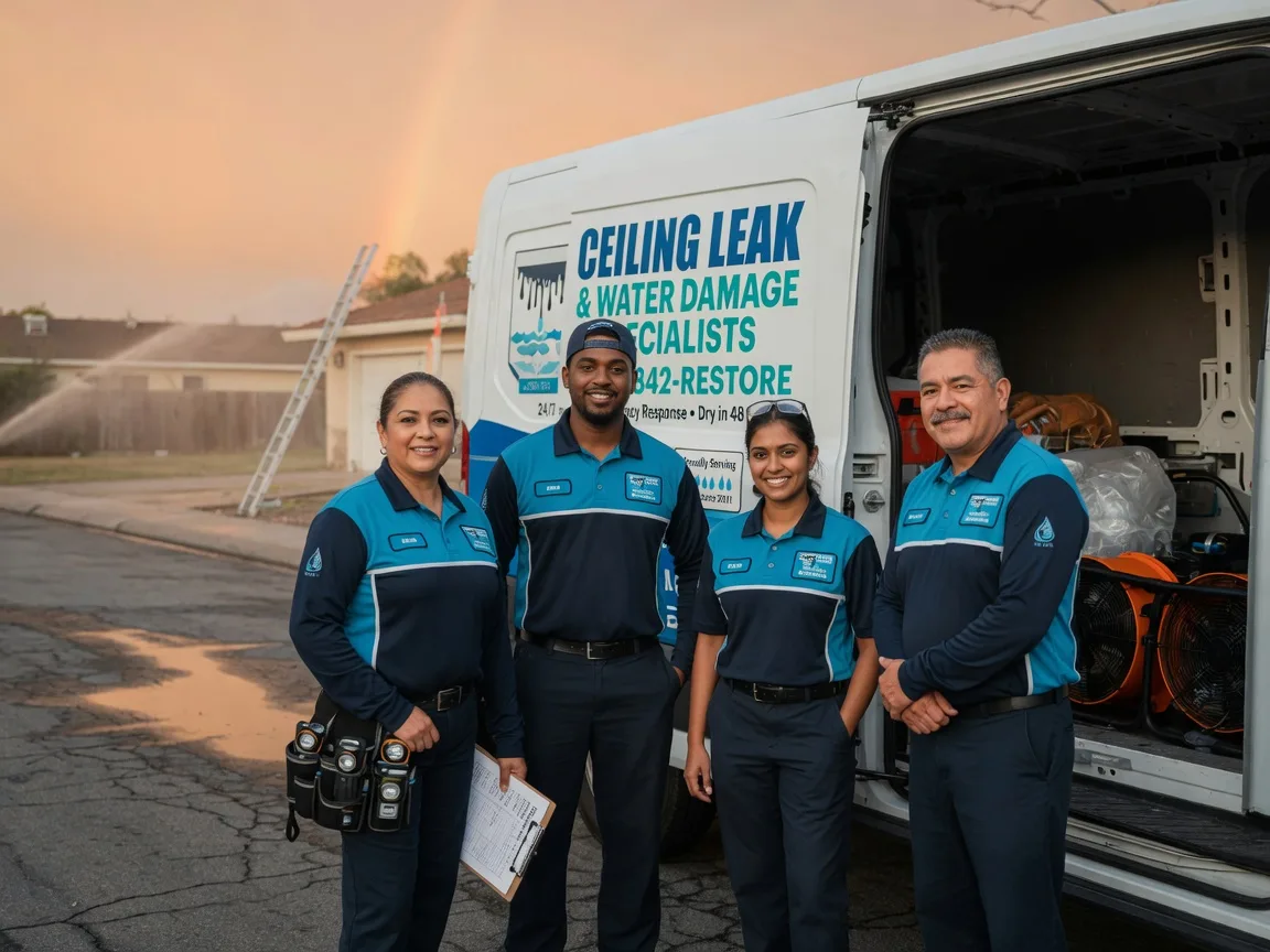 Ceiling Leak Cleanup company in Vallecitos, NM